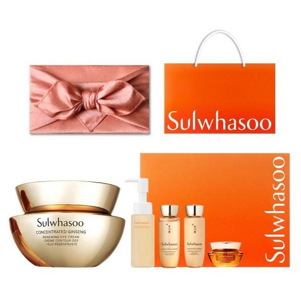 Подлинный Sulwhasoo, новый крем для глаз Consonant, набор для планирования, роскошная подарочная упаковка Bogi + сумка для покупок (Последний продукт), Набор популярной корейской косметики.
Подлинный Sulwhasoo, новый крем для глаз Consonant, набор для планирования, роскошная подарочная упаковка Bogi + сумка для покупок (Последний продукт), Набор популярной корейской косметики.
