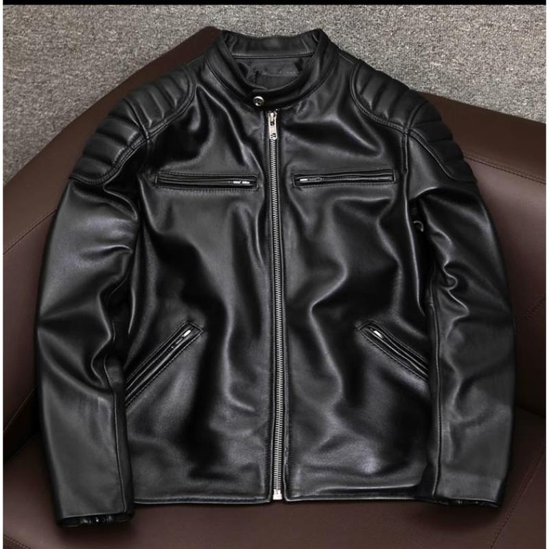 Мужская натуральная воловья кожа. 100%. Крутая куртка Motor Rider из натуральной кожи. Облегающий крой из натуральной кожи больших размеров M
Мужская натуральная воловья кожа. 100%. Крутая куртка Motor Rider из натуральной кожи. Облегающий крой из натуральной кожи больших размеров M