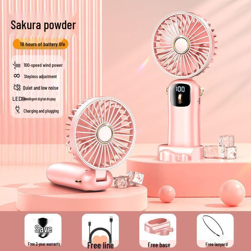Kafeila Silent Rechargeable Handheld & Desktop Mini Fan 4000mAh - Short Battery Life
Kafeila Silent Rechargeable Handheld & Desktop Mini Fan 4000mAh - Short Battery Life