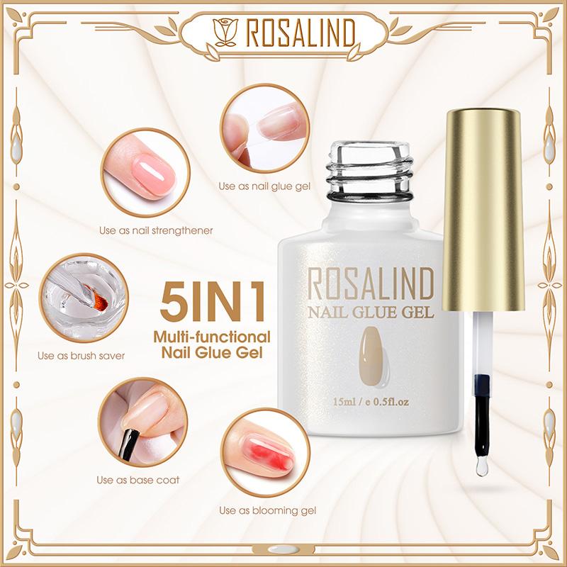 ROSALIND 15 МЛ Багатофункціональний гель для нігтів Клей для нарощування нігтів УФ-гель 5 в 1 Клей для нігтів Гель для розквіту/Зміцнювач для нігтів/Базове покриття/Щіточка для нігтів
ROSALIND 15 МЛ Багатофункціональний гель для нігтів Клей для нарощування нігтів УФ-гель 5 в 1 Клей для нігтів Гель для розквіту/Зміцнювач для нігтів/Базове покриття/Щіточка для нігтів