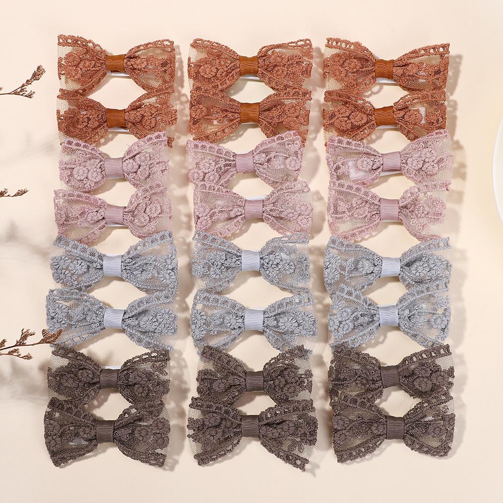 40pcs Lace Embroidery Bow Hair Clip Random Solid Hair Pin Retro Elegant Headband with Clips Girls Kid Hair Accessories Gift
40pcs Lace Embroidery Bow Hair Clip Random Solid Hair Pin Retro Elegant Headband with Clips Girls Kid Hair Accessories Gift