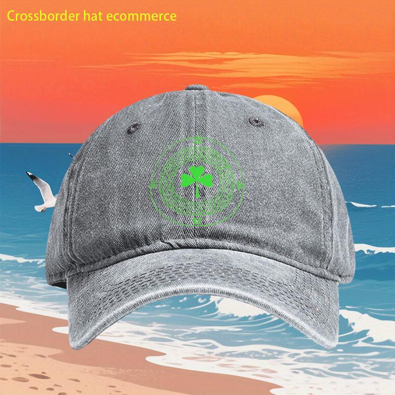 Shamrock Celtic Knot Washed Baseball Cap Polyester Casual Style Outdoor Fishing Adult Hat One Size
Shamrock Celtic Knot Washed Baseball Cap Polyester Casual Style Outdoor Fishing Adult Hat One Size