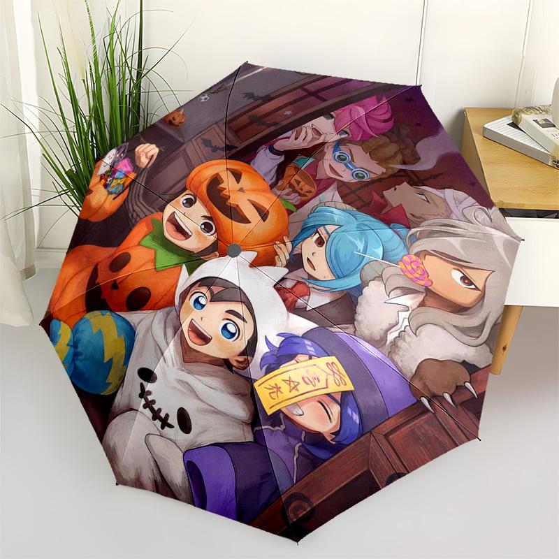1pc Halloween Pumpkin Head Costume Outdoor Umbrella - Auto Open Close 3-Fold Design with 8 Iron Ribs, Perfect Gift for Fans, Travelers, Daily Use.C031
1pc Halloween Pumpkin Head Costume Outdoor Umbrella - Auto Open Close 3-Fold Design with 8 Iron Ribs, Perfect Gift for Fans, Travelers, Daily Use.C031