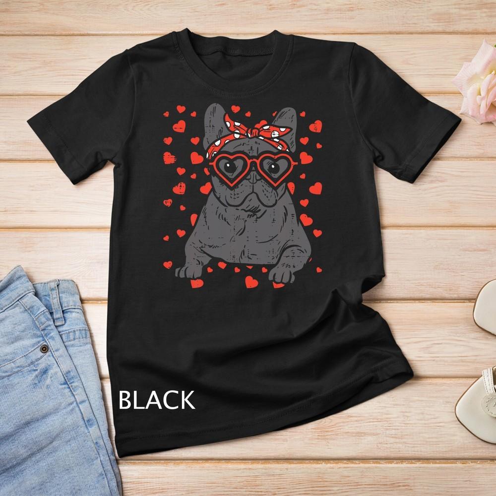 French Bulldog Heart Glasses Valentine Day Frenchie Dog Gift Unisex T-shirt 3XL
French Bulldog Heart Glasses Valentine Day Frenchie Dog Gift Unisex T-shirt 3XL