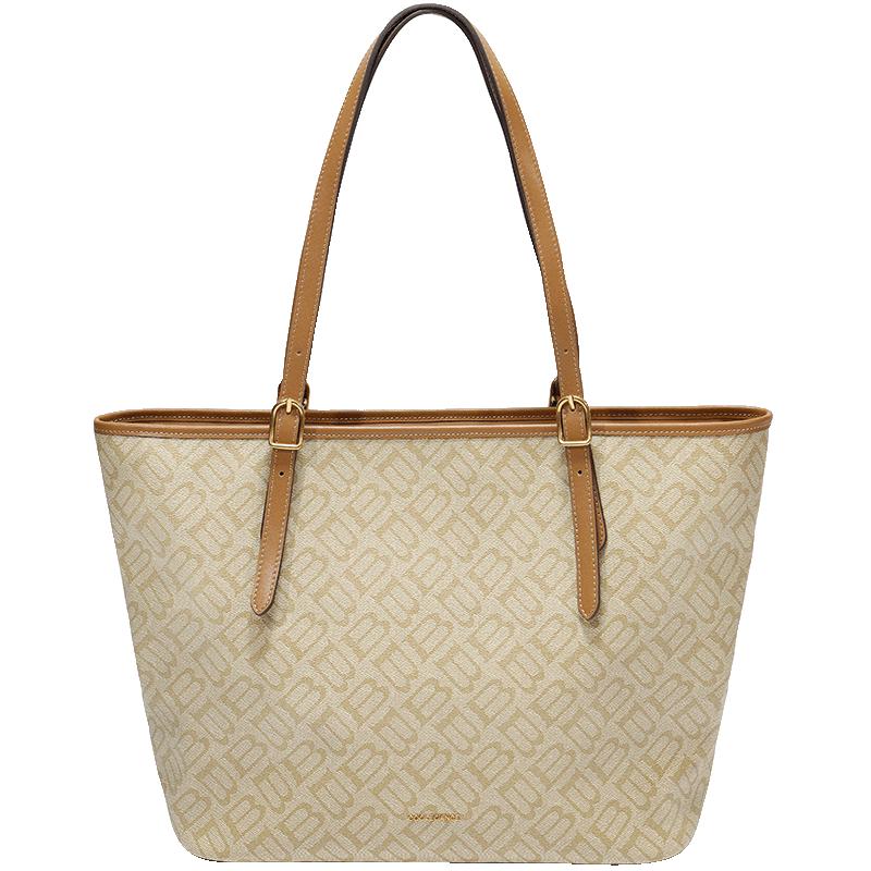 Belle Women s Vintage Monogram Shoulder Tote Bag One Size
Belle Women s Vintage Monogram Shoulder Tote Bag One Size