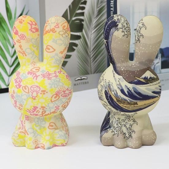 LED Rabbit Light Creative Shape Adorable Appearance Lighting Color Adjustable Flicker Free Touch Control Decorative PVC Cartoon Bunny LED Lamp
LED Rabbit Light Creative Shape Adorable Appearance Lighting Color Adjustable Flicker Free Touch Control Decorative PVC Cartoon Bunny LED Lamp