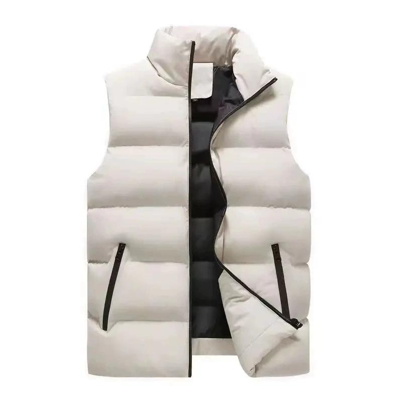 2026 Mens Vest Jacket Warm Sleeveless Jackets Winter Waterproof Zipper Coat Autumn Stand-up Collar Casual Waistcoat M хаки
2026 Mens Vest Jacket Warm Sleeveless Jackets Winter Waterproof Zipper Coat Autumn Stand-up Collar Casual Waistcoat M хаки