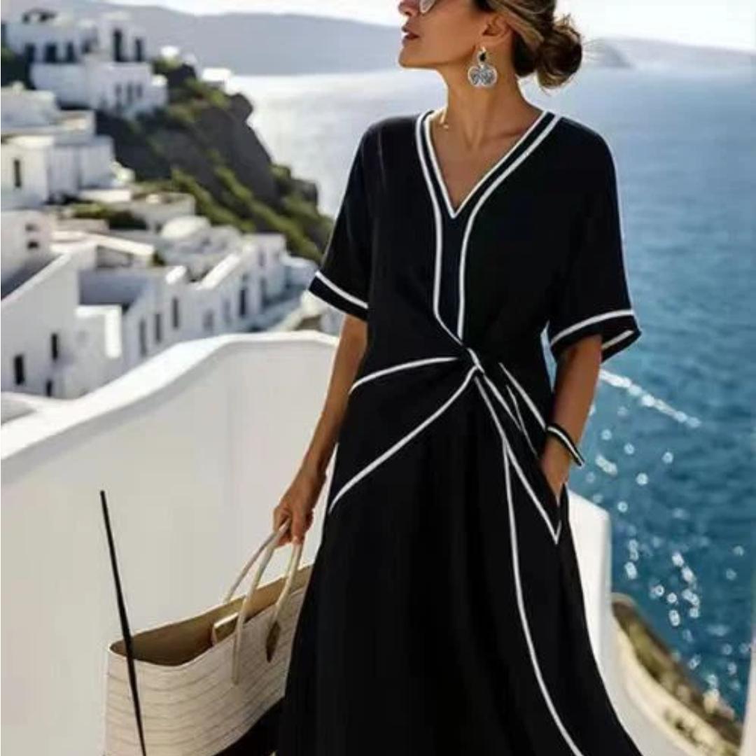 2026V Neck Women s Fashionable And Elegant Temperament Commuting Printed Striped Comfortable Dress For Women XXXL
2026V Neck Women s Fashionable And Elegant Temperament Commuting Printed Striped Comfortable Dress For Women XXXL