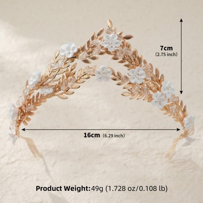 Huaxian Bride Wedding Dress Crown Princess Flower Headwear Soft Pottery Branches Hair Ornaments Sen Combs
Huaxian Bride Wedding Dress Crown Princess Flower Headwear Soft Pottery Branches Hair Ornaments Sen Combs