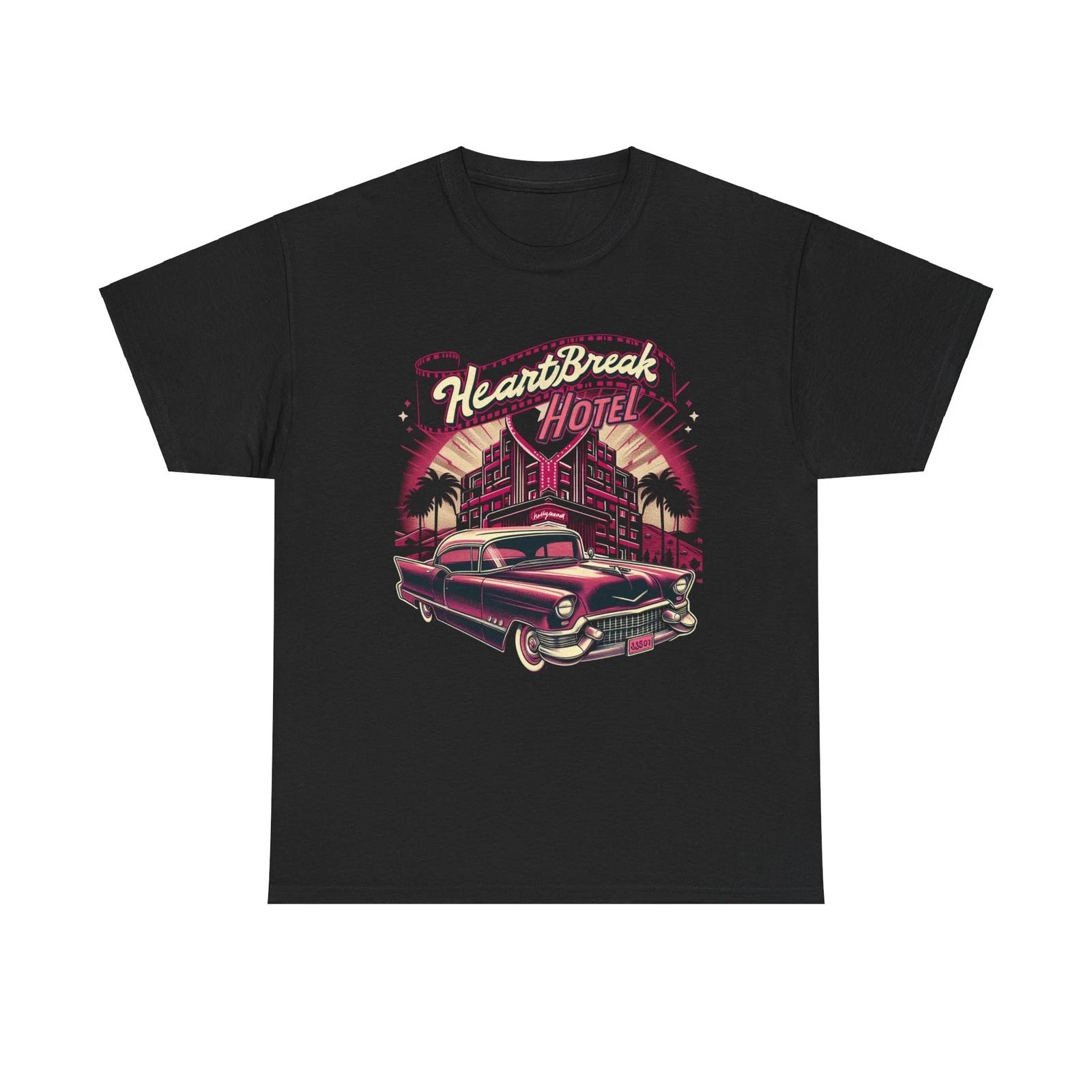 HeartBreak Hotel Elvis Pink Fleetwood Hollywood Short-Sleeve Unisex TShirt Black M
HeartBreak Hotel Elvis Pink Fleetwood Hollywood Short-Sleeve Unisex TShirt Black M