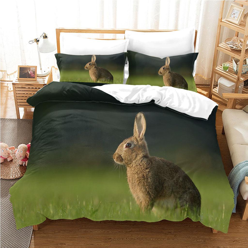 Comforter Kids Rabbit Cute Brown Bunnies Bedding Set For Boys Girls Kawaii Animal Decor 3 Pieces Comforter (quilt)-EU Single(135*200cm)3pcs
Comforter Kids Rabbit Cute Brown Bunnies Bedding Set For Boys Girls Kawaii Animal Decor 3 Pieces Comforter (quilt)-EU Single(135*200cm)3pcs