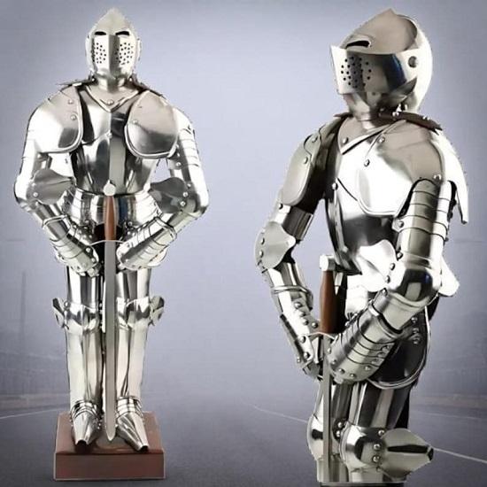 Knight in Shining Medieval Statue Collection Home Entry Way Decor Theme Medieval Armor Full Armour
Knight in Shining Medieval Statue Collection Home Entry Way Decor Theme Medieval Armor Full Armour
