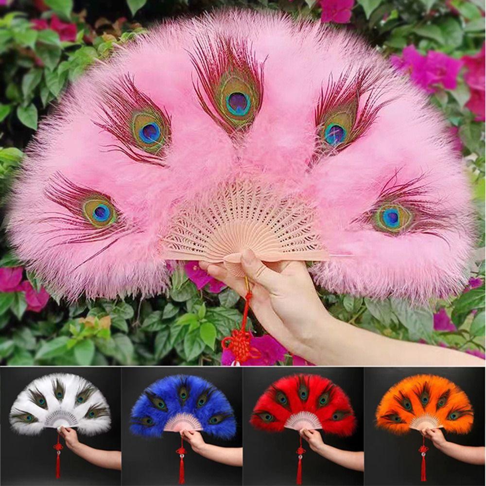 Soft Thick Feathers Folding Hand Fan Handheld Feather Dance Fan Live Performance рожевий
Soft Thick Feathers Folding Hand Fan Handheld Feather Dance Fan Live Performance рожевий
