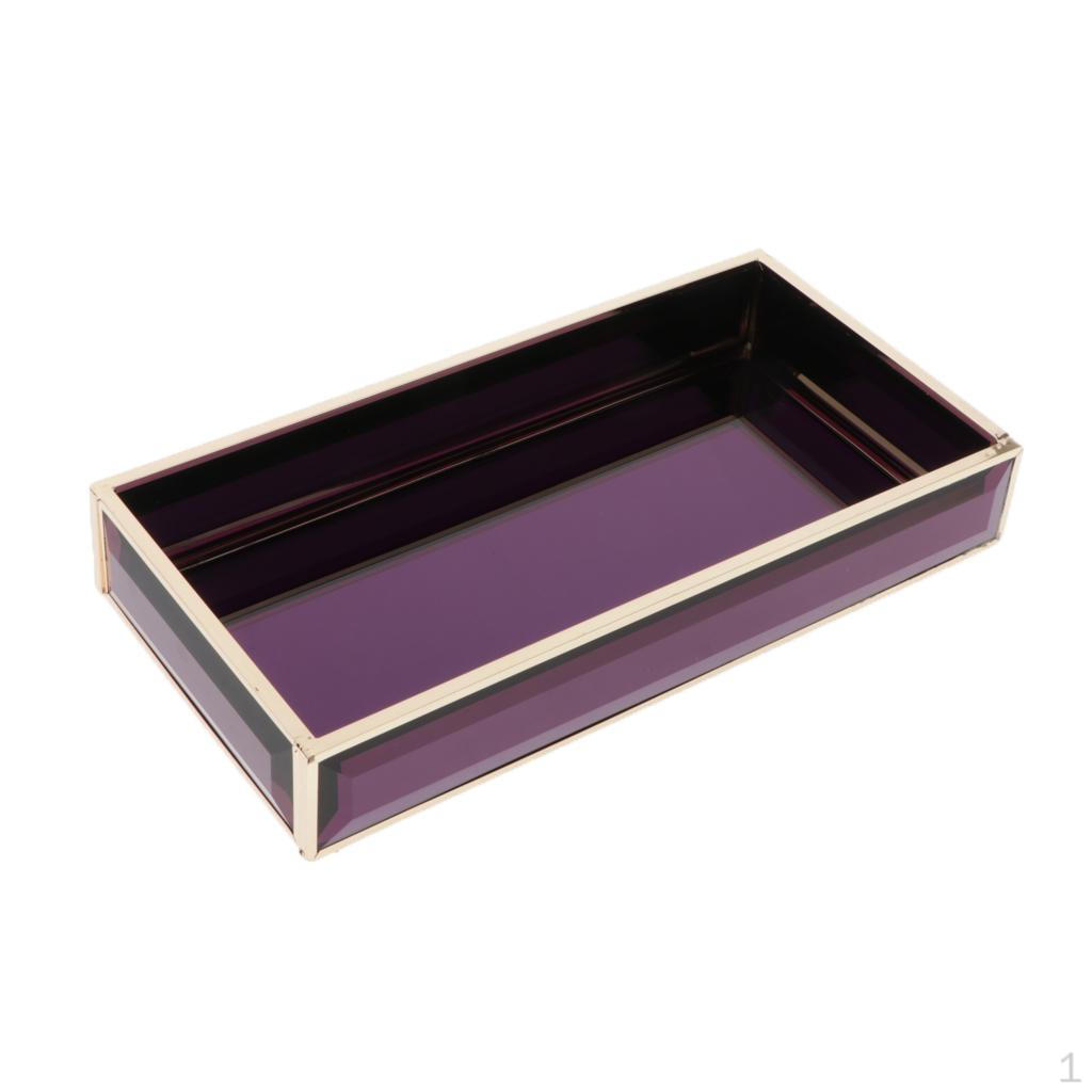Translucent Glass Tray Makeup Jewelry Trinket Storage Organizer Box
Translucent Glass Tray Makeup Jewelry Trinket Storage Organizer Box