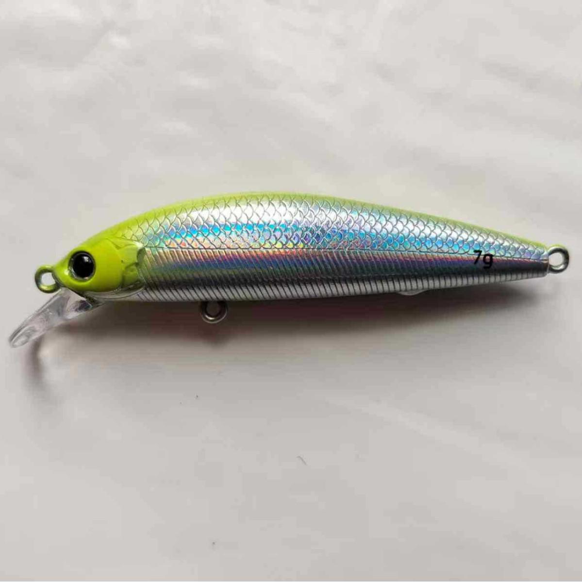 Shallow Ultra-Long Cast Floating Minnow: 125mm 20g Artificial Lure for Sea Bass & Mackerel 12g зелений
Shallow Ultra-Long Cast Floating Minnow: 125mm 20g Artificial Lure for Sea Bass & Mackerel 12g зелений