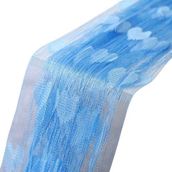 Удобная занавеска из вуали, тонкая работа, свадебное украшение, легкая красочная занавеска с романтическим рисунком любви, струнная занавеска синий
Удобная занавеска из вуали, тонкая работа, свадебное украшение, легкая красочная занавеска с романтическим рисунком любви, струнная занавеска синий