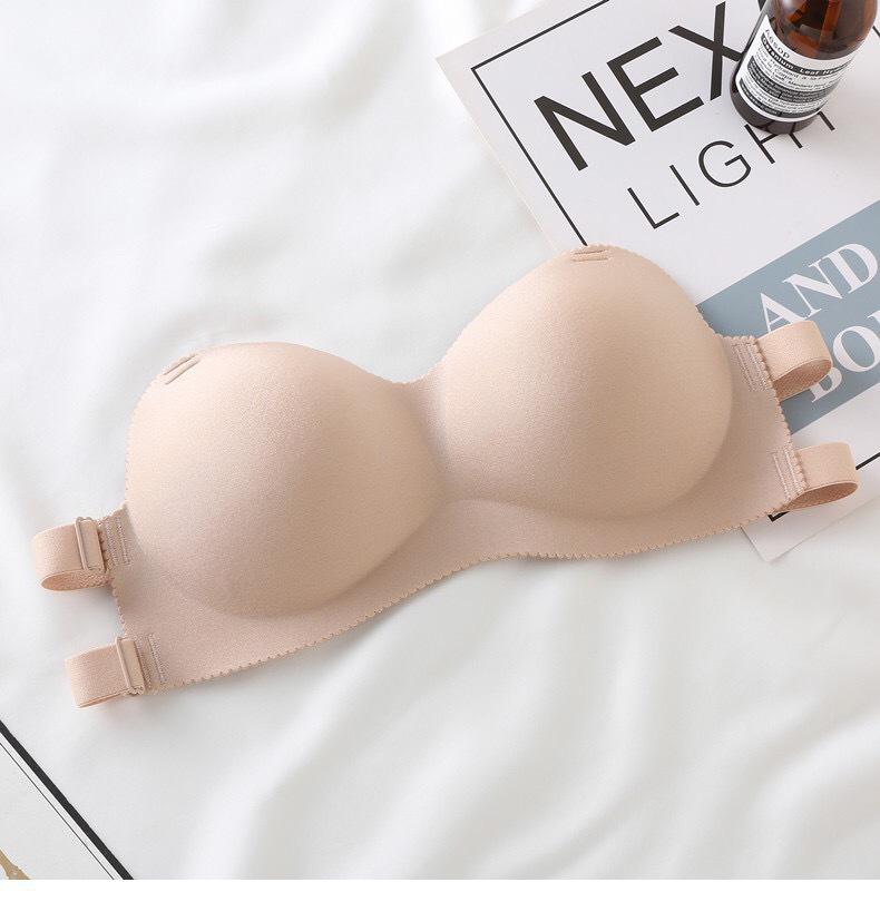 Summer Strapless Push-Up Bandeau Bra for Women - Wireless, Backless, Small Bust Enhancing One size (80-130)
Summer Strapless Push-Up Bandeau Bra for Women - Wireless, Backless, Small Bust Enhancing One size (80-130)