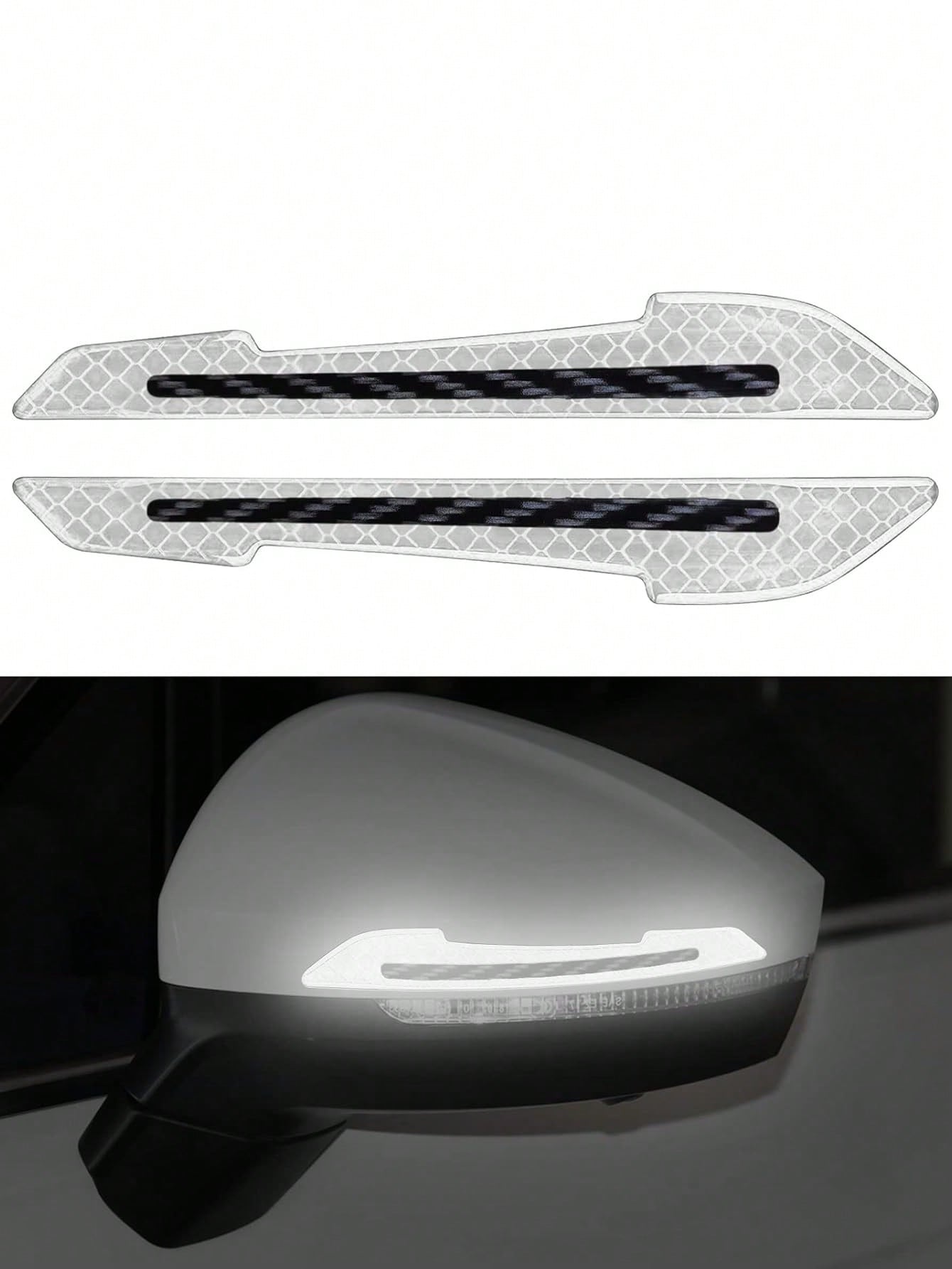 2pcs Carbon Fiber Anti-Collision Mirror Stickers - High Vis Day/Night, Scratch-Resistant, No Residue, Reduce Blind Spots
2pcs Carbon Fiber Anti-Collision Mirror Stickers - High Vis Day/Night, Scratch-Resistant, No Residue, Reduce Blind Spots