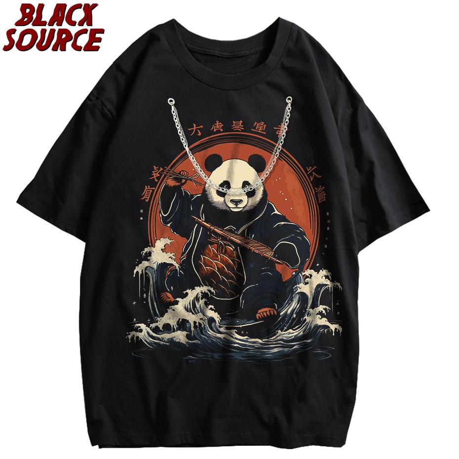 Hip Hop Tees TShirt Chinese Style Panda Harajuku Loose Men T Shirt Casual Summer New Oversized Male Punk Clothes A S
Hip Hop Tees TShirt Chinese Style Panda Harajuku Loose Men T Shirt Casual Summer New Oversized Male Punk Clothes A S