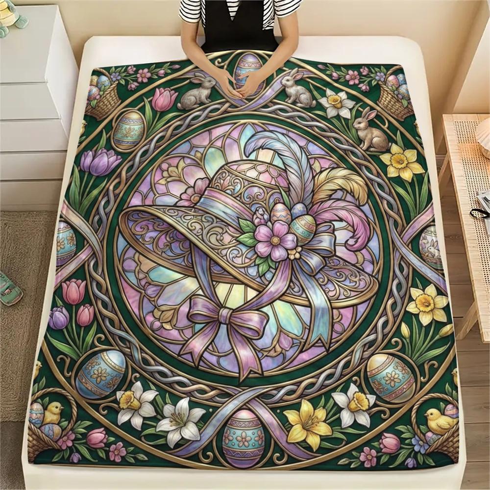 1Pc Easter Print Flannel Blanket, High quality Comfortable for All Seasons, Home Decor, Warmth and Comfort, Perfect for Christmas Gifts W4 80cm x 120cm
1Pc Easter Print Flannel Blanket, High quality Comfortable for All Seasons, Home Decor, Warmth and Comfort, Perfect for Christmas Gifts W4 80cm x 120cm