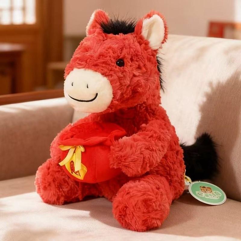 Year Of The Horse Plush Toy With Pp Cotton Fill For Lunar New Year Gift And Collectors Wealth Sitting,16cm
Year Of The Horse Plush Toy With Pp Cotton Fill For Lunar New Year Gift And Collectors Wealth Sitting,16cm