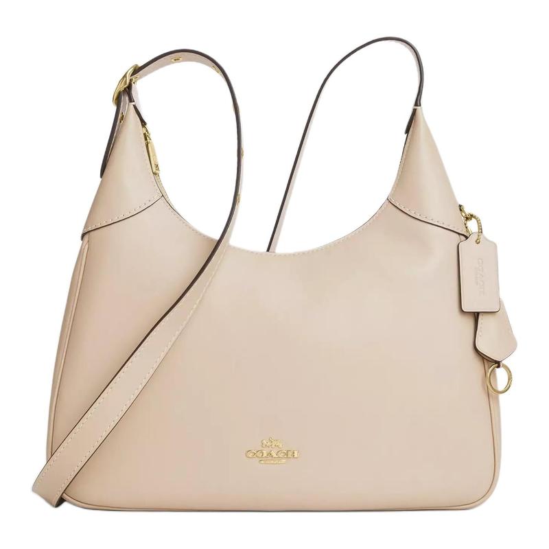 COACH Ella 36 Gold Logo Leather Shoulder Bag Large Women s Oatmeal золотий
COACH Ella 36 Gold Logo Leather Shoulder Bag Large Women s Oatmeal золотий