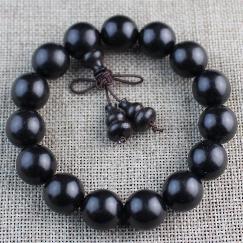 Браслет з намистин з фіолетового сандалу та чорного дерева - 108 намистин, унісекс дизайн
Браслет з намистин з фіолетового сандалу та чорного дерева - 108 намистин, унісекс дизайн