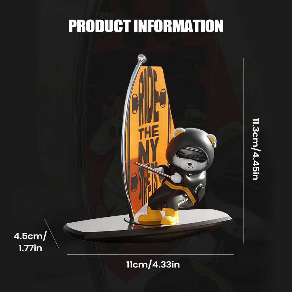 Car Ornaments Funny Surfing Bear Decoration Auto Interior Accessories Cute Creative Gifts for Truck Vehicle Sedan
Car Ornaments Funny Surfing Bear Decoration Auto Interior Accessories Cute Creative Gifts for Truck Vehicle Sedan