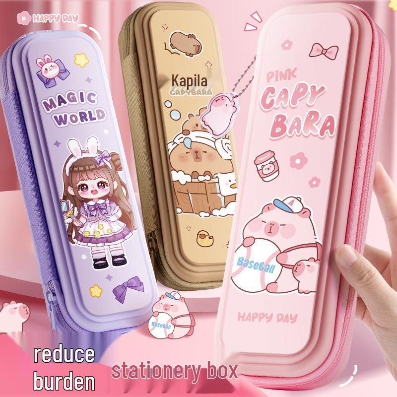 Kaba Bear Capybara Cartoon Pencil Case for Girls & Boys - Elementary School Stationery Bag
Kaba Bear Capybara Cartoon Pencil Case for Girls & Boys - Elementary School Stationery Bag