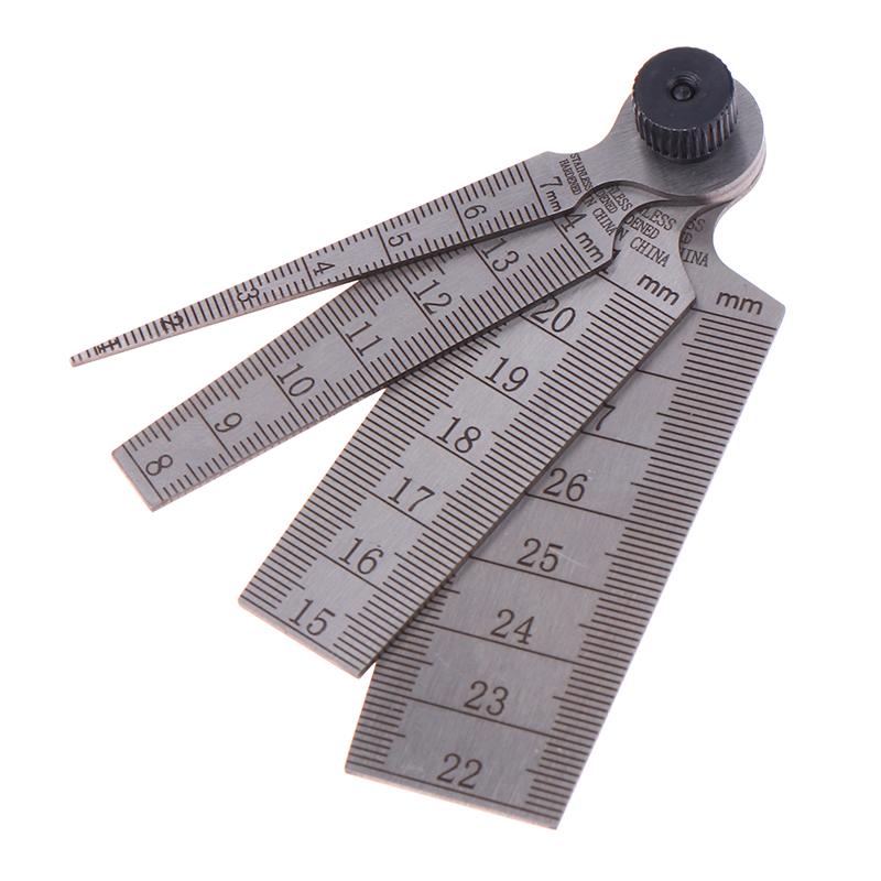 4Pcs/Set Stainless Steel Welding Taper Feeler Gauge 1-29Mm Precisions Engineered Taper Feeler Gauges Hole Inspection Tools one size
4Pcs/Set Stainless Steel Welding Taper Feeler Gauge 1-29Mm Precisions Engineered Taper Feeler Gauges Hole Inspection Tools one size