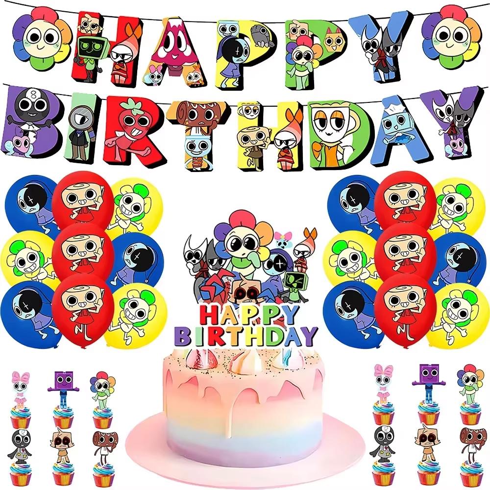 Dandys World Birthday Party Decoration Balloon Cup Plate Cake Topper Horror Game For Kids Party Favors Supplies Gifts Photo Prop other
Dandys World Birthday Party Decoration Balloon Cup Plate Cake Topper Horror Game For Kids Party Favors Supplies Gifts Photo Prop other
