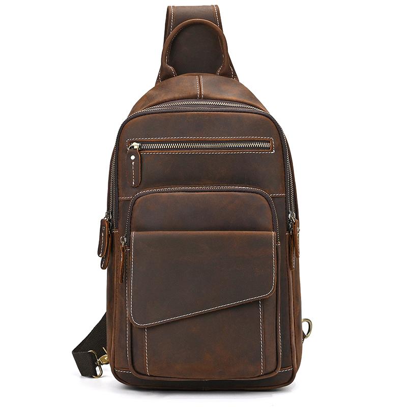 Newsbirds Leather Chest Bag Soft Cowhide Men s Crossbody Bags Sling Bags Real Leather Men s Chest Packs Outdoor Men Bags Sport коричневий
Newsbirds Leather Chest Bag Soft Cowhide Men s Crossbody Bags Sling Bags Real Leather Men s Chest Packs Outdoor Men Bags Sport коричневий
