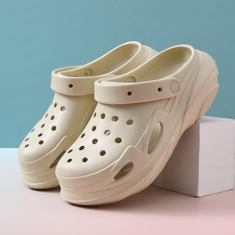 Летние женские ЭВА толстоподошвенные туфли с отверстиями, с завышенным верхом и дышащим носком-мешком, не вызывающие неприятного запаха при ношении, износостойкие прохладные тапочки 39-40 хаки
Летние женские ЭВА толстоподошвенные туфли с отверстиями, с завышенным верхом и дышащим носком-мешком, не вызывающие неприятного запаха при ношении, износостойкие прохладные тапочки 39-40 хаки