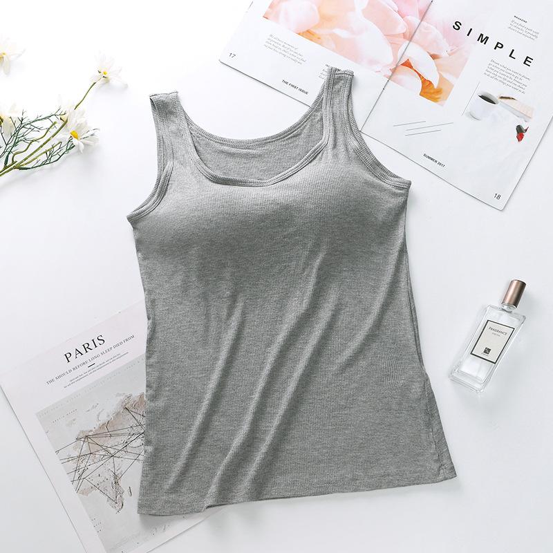 Модал с подушкой на груди, жилет, женский бюстгальтер с внутренней резьбой, цельное нижнее белье, без рукавов, можно носить снаружи с майкой для йоги XL серый
Модал с подушкой на груди, жилет, женский бюстгальтер с внутренней резьбой, цельное нижнее белье, без рукавов, можно носить снаружи с майкой для йоги XL серый