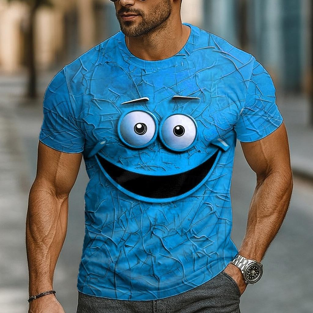 Men s Optical Illusion 3D Funny Emotes T Shirt Short Sleeve T shirt 3D Print Crew Neck Shirt Exaggerated Designer XL
Men s Optical Illusion 3D Funny Emotes T Shirt Short Sleeve T shirt 3D Print Crew Neck Shirt Exaggerated Designer XL