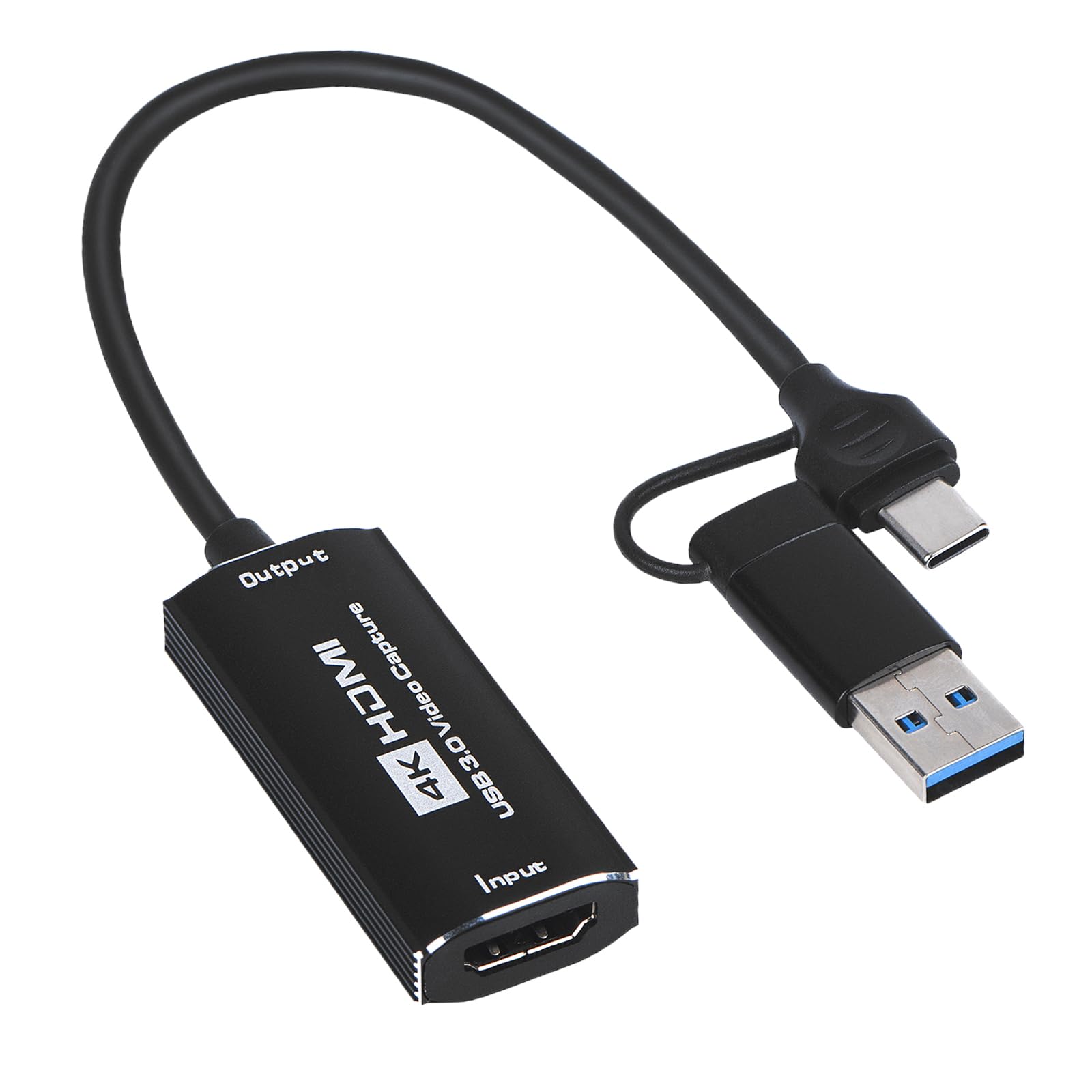 HDMI Capture Board 4K Video Capture Card USB Game Capture C 2 in 1 Small and Light UAC UVC For HDMI Video Conference Compatible with OS Switch 3.0
HDMI Capture Board 4K Video Capture Card USB Game Capture C 2 in 1 Small and Light UAC UVC For HDMI Video Conference Compatible with OS Switch 3.0