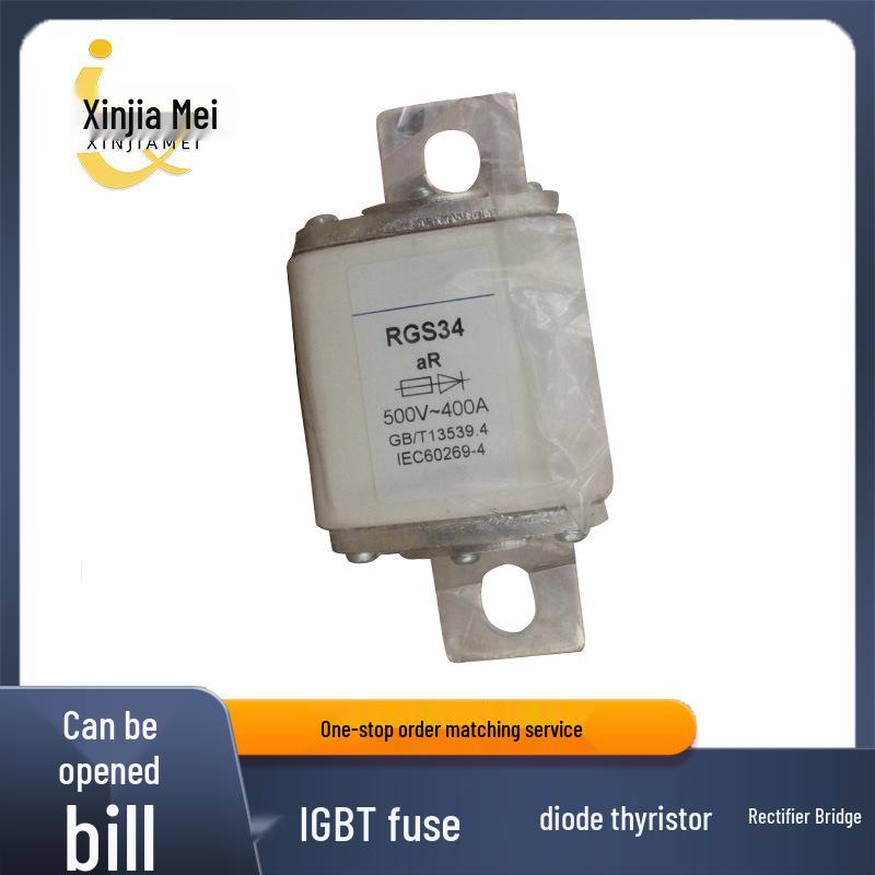 MRO Mingrong RGS34 Fast-Acting Fuse 500V/400A 200A/300A/600A 690V 450A
MRO Mingrong RGS34 Fast-Acting Fuse 500V/400A 200A/300A/600A 690V 450A