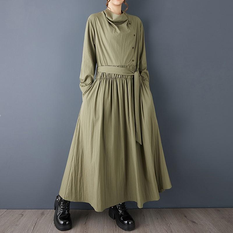 Платье женское хлопковое винтажное большого размера с длинным рукавом, новое, повседневное, свободное, весенне-осеннее армия зеленый
Платье женское хлопковое винтажное большого размера с длинным рукавом, новое, повседневное, свободное, весенне-осеннее армия зеленый