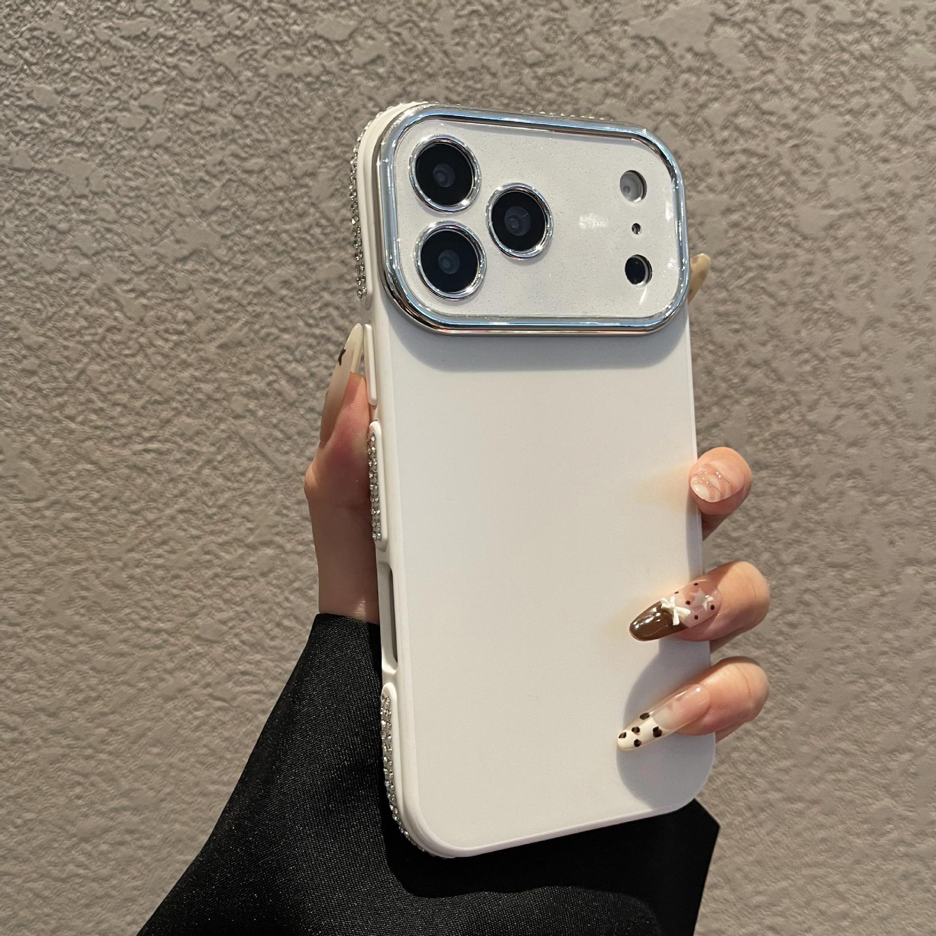 Premium Rhinestone Edge Case for iPhone 16 Pro/17 Pro Max Instant Big Window 15 15 Pro Max
Premium Rhinestone Edge Case for iPhone 16 Pro/17 Pro Max Instant Big Window 15 15 Pro Max