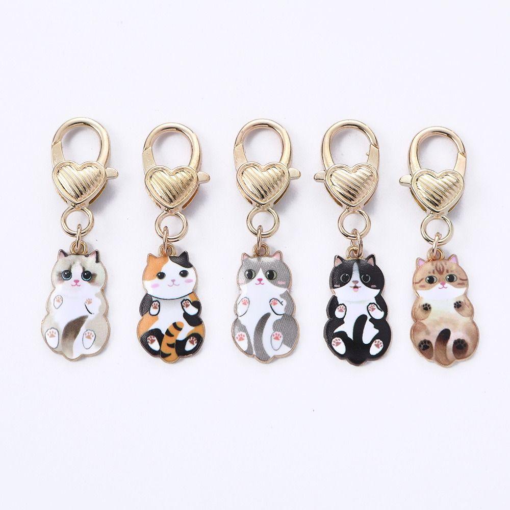 Gifts Cartoon Cat Keychain Jewelry Accessories Kitten Keyring Cute Headphone Case Pendant Women A
Gifts Cartoon Cat Keychain Jewelry Accessories Kitten Keyring Cute Headphone Case Pendant Women A
