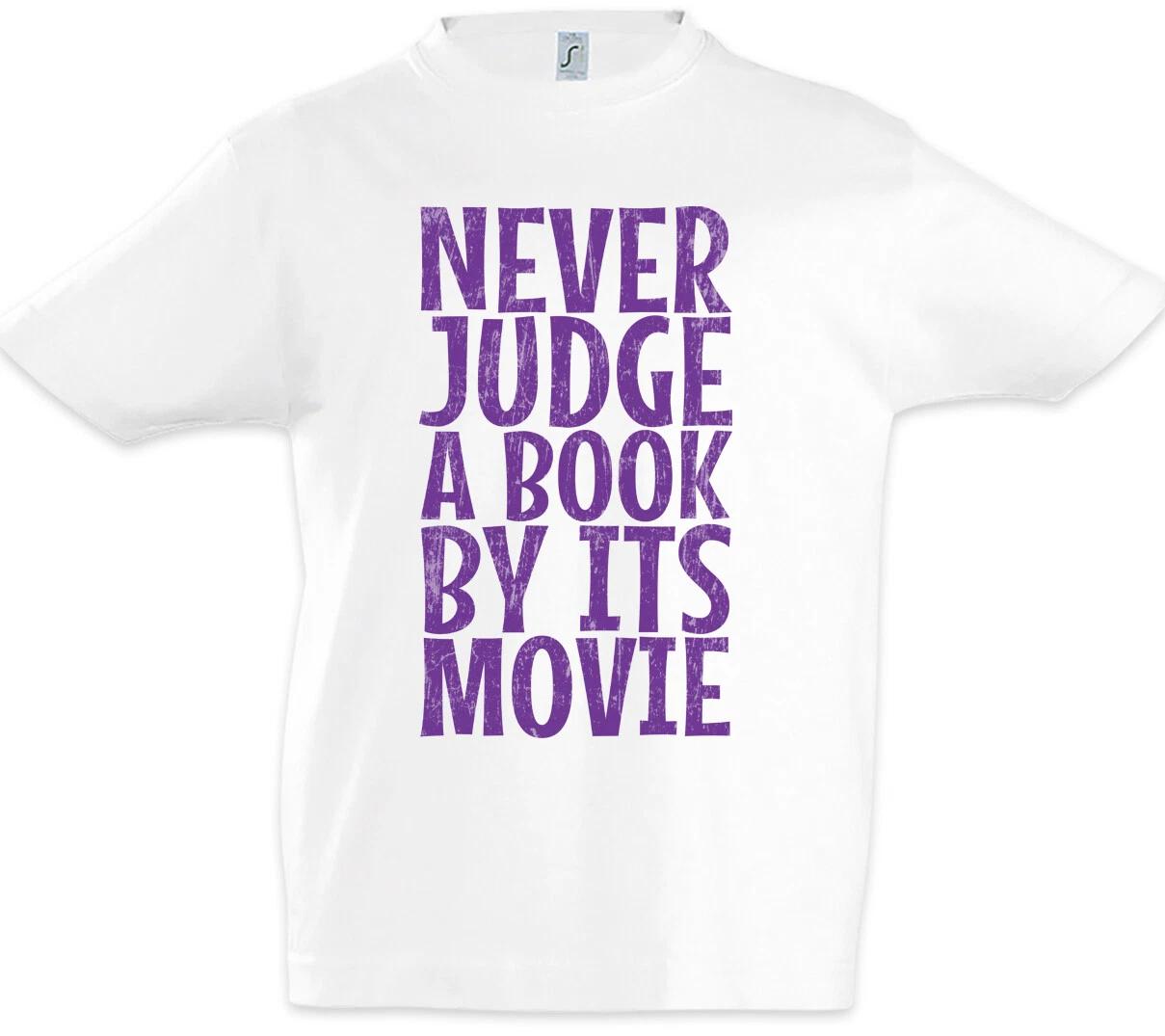 Never Judge A Book By Its Movie Kids Boys T-Shirt Fun Book Adaptations- 120
Never Judge A Book By Its Movie Kids Boys T-Shirt Fun Book Adaptations- 120