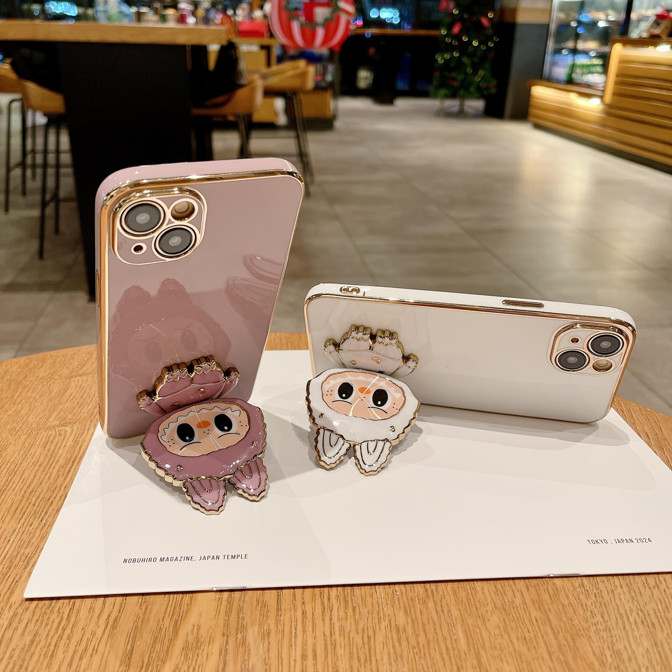 360-Degree Rotatable Mobile Phone Stand - Cartoon Mirror, Desktop Makeup Mirror for Mobile Phones чёрный
360-Degree Rotatable Mobile Phone Stand - Cartoon Mirror, Desktop Makeup Mirror for Mobile Phones чёрный