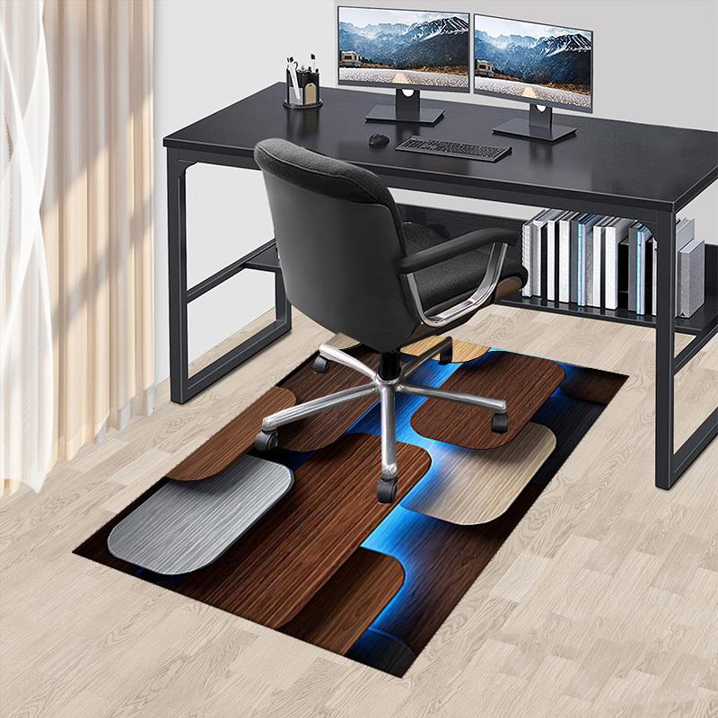 1pc Anime Cartoon Design Chair Mat - Wooden Texture with Blue Light Effect, Suitable for Office and Home Decor, Seasonal Gift, Anti-Slip Carpet for Ga 60cm by 90cm
1pc Anime Cartoon Design Chair Mat - Wooden Texture with Blue Light Effect, Suitable for Office and Home Decor, Seasonal Gift, Anti-Slip Carpet for Ga 60cm by 90cm
