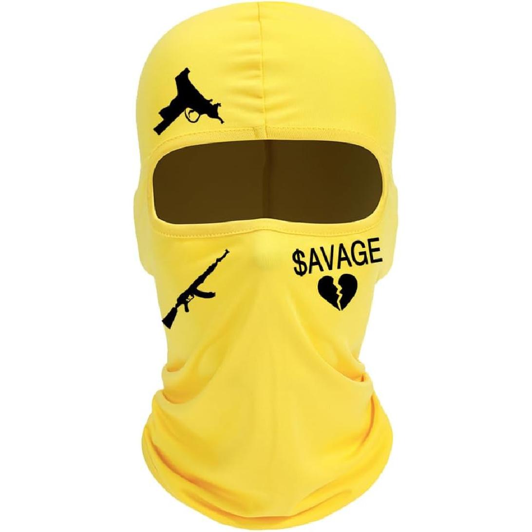 Balaclava Face Mask - UV Protection Breathable for Motorcycle Cycling, Lightweight Knit Head Cover with Embroidery Men Women One Size жовтий
Balaclava Face Mask - UV Protection Breathable for Motorcycle Cycling, Lightweight Knit Head Cover with Embroidery Men Women One Size жовтий