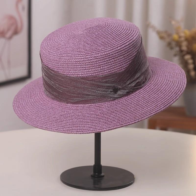 Соломенная шляпа женская модная пляжная уличная солнцезащитная шляпа с лентой, с большими полями, универсальная, женская нишевая шляпа-цилиндр Adult average size (56-58cm) фиолетовый
Соломенная шляпа женская модная пляжная уличная солнцезащитная шляпа с лентой, с большими полями, универсальная, женская нишевая шляпа-цилиндр Adult average size (56-58cm) фиолетовый