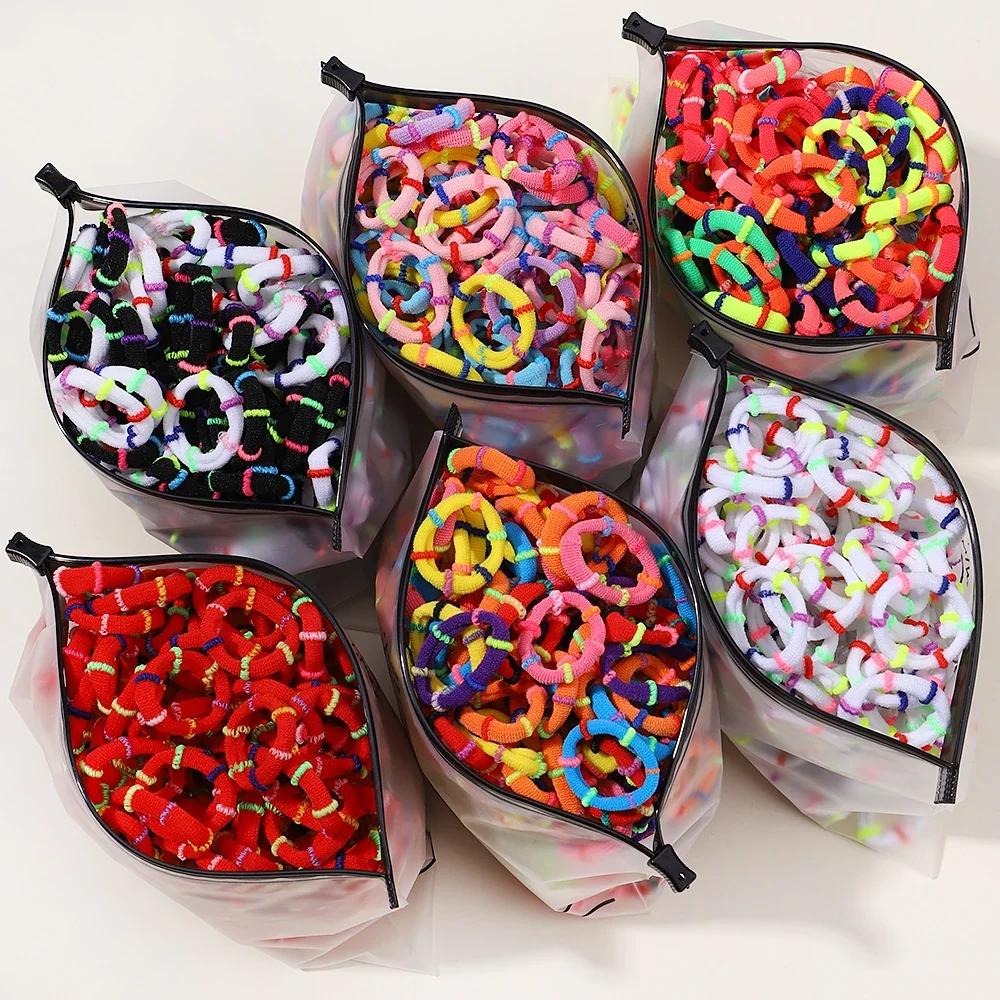 60pcs/lot Colorful Elastic Hairband Rubber Bands for Children Ponytail Support Hairties Splicing Headrope Kids Hair Accessories
60pcs/lot Colorful Elastic Hairband Rubber Bands for Children Ponytail Support Hairties Splicing Headrope Kids Hair Accessories