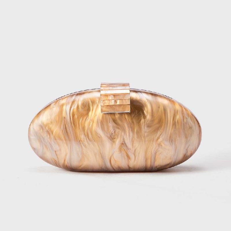 Clutch Bag Oval Evening Party Wedding Shoulder New Acrylic Fashion Crossbody Shell Bags Luxury Designer Handbag Women Wallet 21.5x5x11cm коричневий
Clutch Bag Oval Evening Party Wedding Shoulder New Acrylic Fashion Crossbody Shell Bags Luxury Designer Handbag Women Wallet 21.5x5x11cm коричневий