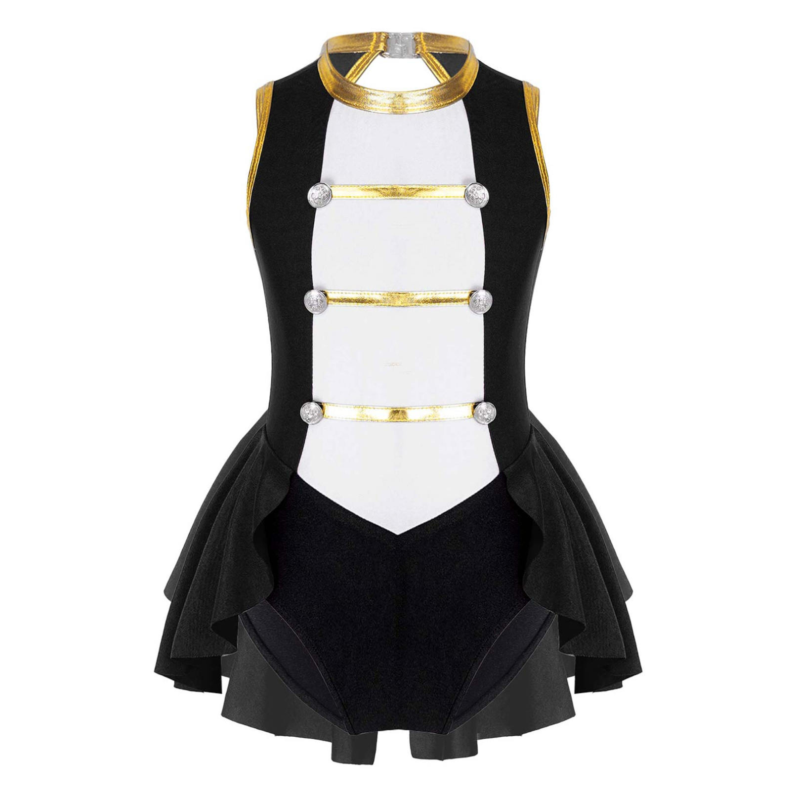 Діти, дівчата, циркові костюми диригента, купальник, боді без рукавів, вечірка на Хеллоуїн, карнавальний костюм для косплею 13-14 Years чорний
Діти, дівчата, циркові костюми диригента, купальник, боді без рукавів, вечірка на Хеллоуїн, карнавальний костюм для косплею 13-14 Years чорний