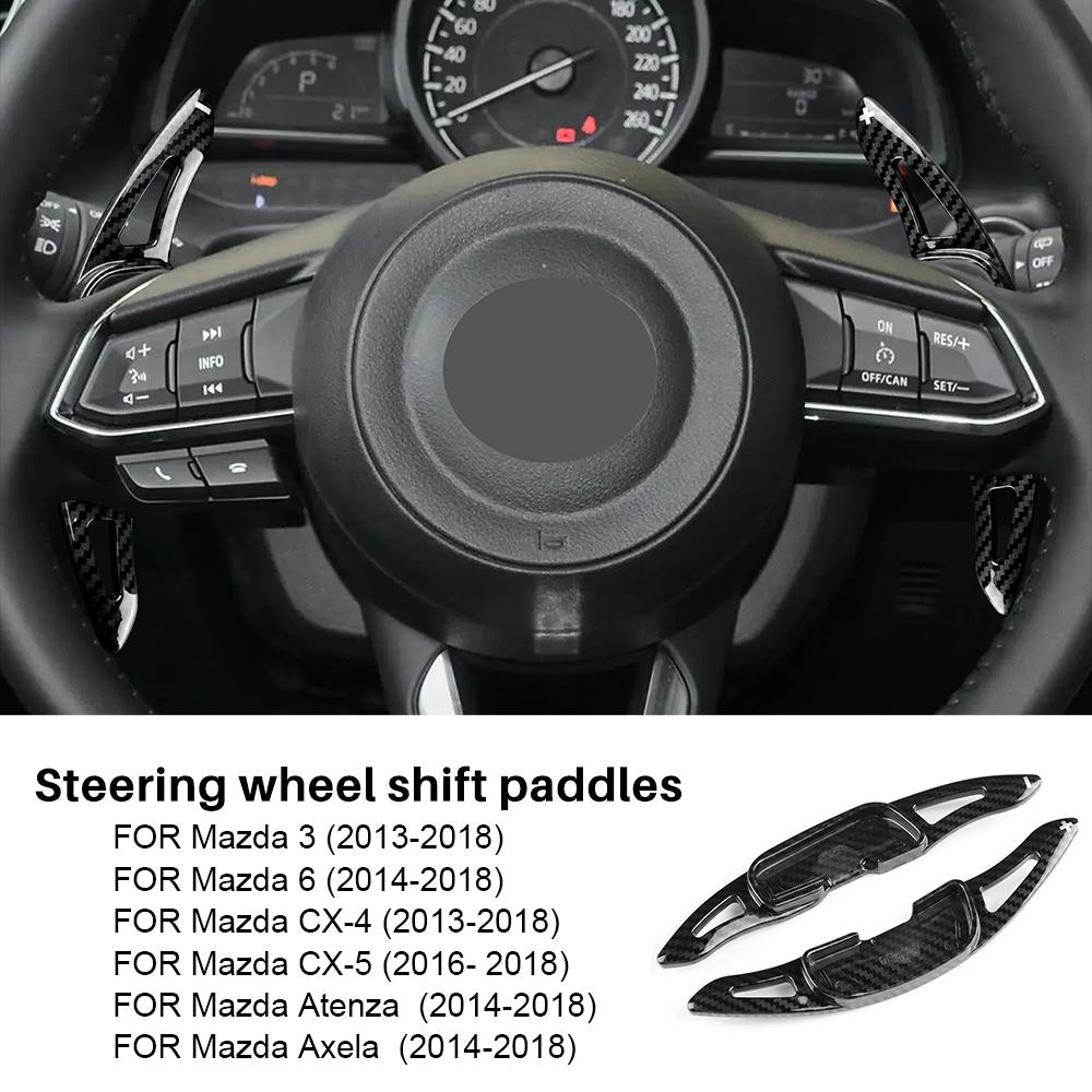 ABS Накладки на подрулевые лепестки переключения передач для Mazda 3 6 CX-4 2013+ & CX-5 2016 2017 2018 & Atenza Axela 2014-2018 Аксессуары for Mazda&Easy installation
ABS Накладки на подрулевые лепестки переключения передач для Mazda 3 6 CX-4 2013+ & CX-5 2016 2017 2018 & Atenza Axela 2014-2018 Аксессуары for Mazda&Easy installation