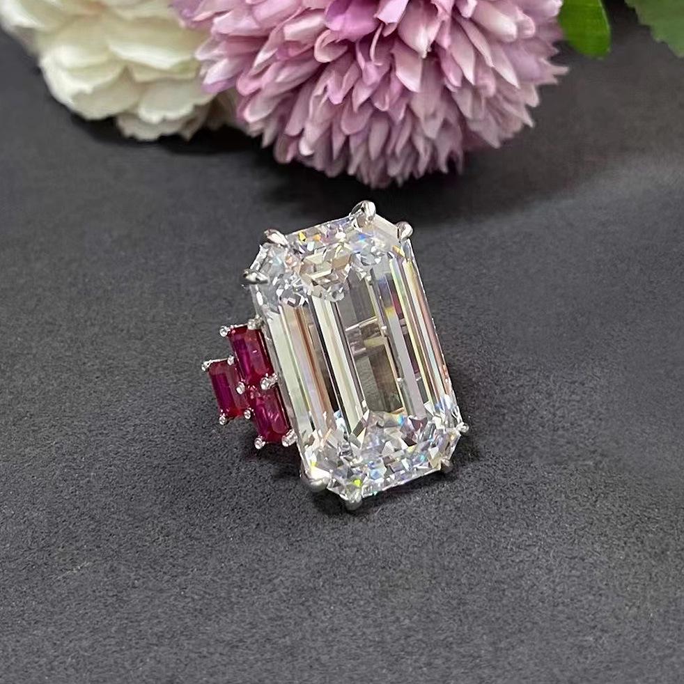 Xiancan Jewelry Green Zircon Cut Luxury Ring - European & American Style, 30ct s925 Silver 13x20mm Women s Ring Size 5 белый
Xiancan Jewelry Green Zircon Cut Luxury Ring - European & American Style, 30ct s925 Silver 13x20mm Women s Ring Size 5 белый